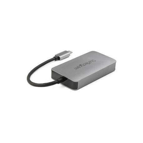StarTech.com USB 3.1 Type-C to Dual Link DVI-I Adapter - Digital Only - 2560 x 1600 - Active USB-C to DVI Video Adapter Converter (CDP2DVIDP) - Adapter - dual link - USB-C (M) to DVI-I (F) - USB 3.1 - 15.2 cm - active - space grey - 1