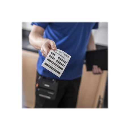 Brother RuggedJet RJ-4250WB - Label printer - direct thermal - Roll (11.3 cm) - 203 dpi - up to 127 mm / sec - USB 2.0, Wi-Fi(n), NFC, Bluetooth 4.2 - 5