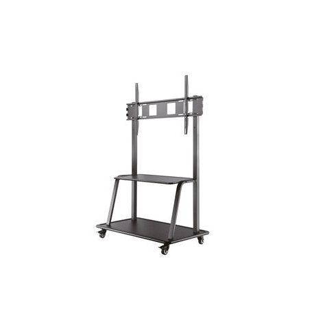 Neomounts by Newstar NS-M4000 - Cart - for LCD display / AV system - black - screen size: 60"-105" - 1