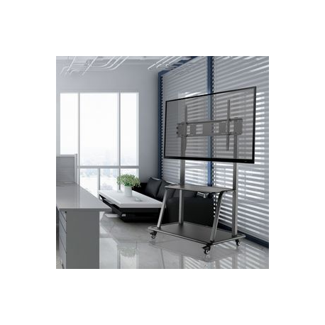 Neomounts by Newstar NS-M4000 - Cart - for LCD display / AV system - black - screen size: 60"-105" - 6