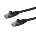 StarTech.com 100ft CAT6 Ethernet Cable, 10 Gigabit Snagless RJ45 650MHz 100W PoE Patch Cord, CAT 6 10GbE UTP Network Cable w / Strain Relief, Black, Fluke Tested / Wiring is UL Certified / TIA - Category 6 - 24AWG (N6PATCH100BK) - Patch cable - RJ-45 (M) to RJ-45 (M) - 30.5 m - UTP - CAT 6 - snagless - black - for P / N: IES101002SFP