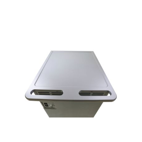 Ergotron Zip40 - Cart charge and management - for 40 tablets / notebooks - lockable - steel - grey, white - screen size: up to 15.6" - 3