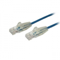 StarTech.com 50cm Slim LSZH CAT6 Ethernet Cable, 10 Gigabit Snagless RJ45 100W PoE Patch Cord, CAT 6 10GbE UTP Network Cable w / Strain Relief, Blue, Fluke Tested / ETL, Low Smoke Zero Halogen - Category 6 - 28AWG (N6PAT50CMBLS) - Patch cable - RJ-45 (M) to RJ-45 (M) - 50 cm - CAT 6 - snagless - blue