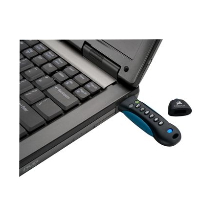 CORSAIR Flash Padlock 3 - USB flash drive - encrypted - 128 GB - USB 3.0 - 3