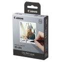 Canon XS-20L - Colour (cyan, magenta, yellow) - print ribbon cassette and paper kit - for SELPHY Square QX10