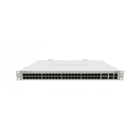 MikroTik CRS354-48G-4S+2Q+RM - Switch - L3 - 48 x 10 / 100 / 1000 + 4 x 10 Gigabit SFP+ + 2 x 40 Gigabit QSFP+ - desktop, rack-mountable - 5