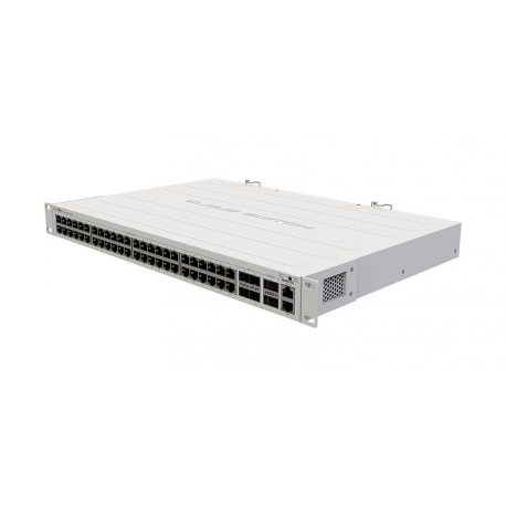 MikroTik CRS354-48G-4S+2Q+RM - Switch - L3 - 48 x 10 / 100 / 1000 + 4 x 10 Gigabit SFP+ + 2 x 40 Gigabit QSFP+ - desktop, rack-mountable - 6