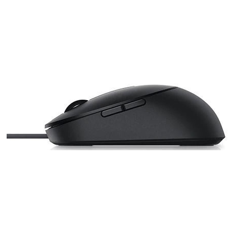 Dell MS3220 - Mouse - laser - 5 buttons - wired - USB 2.0 - black - with 3 years Advanced Exchange Service - 2
