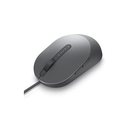 Dell MS3220 - Mouse - laser - 5 buttons - wired - USB 2.0 - titan grey - with 3 years Advanced Exchange Service - 4