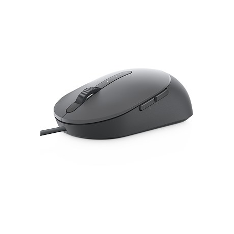 Dell MS3220 - Mouse - laser - 5 buttons - wired - USB 2.0 - titan grey - with 3 years Advanced Exchange Service - 6