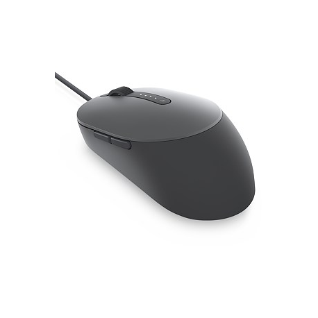 Dell MS3220 - Mouse - laser - 5 buttons - wired - USB 2.0 - titan grey - with 3 years Advanced Exchange Service - 9