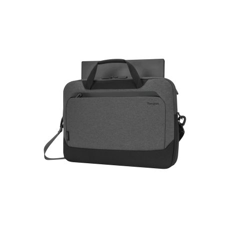 Targus Cypress Briefcase with EcoSmart - Notebook carrying case - 15.6" - grey - 7