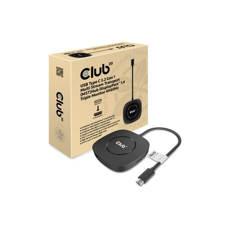 Club 3D - Docking station - USB-C 3.2 Gen 1 - DP - 0