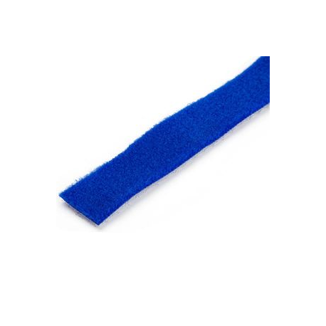 StarTech.com 100ft Hook and Loop Roll, Cut-to-Size Reusable Cable Ties, Bulk Industrial Wire Fastener Tape  /  Adjustable Fabric Wraps Blue  /  Resuable Self Gripping Cable Management Straps - Adjustable Loop Ties (HKLP100BL) - Hook & loop fastener - 30.48 m - blue - for P / N: CABSHELF116, CABSHELF116V, HKLP100, HKLP100GN, HKLP100RD, HKLP100YW, RK1833BKM - 1