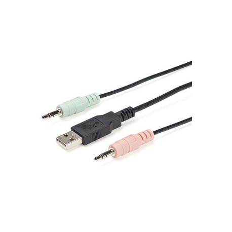 StarTech.com 2 Port DisplayPort KVM Switch, 4K 60Hz, Compact Dual Port UHD DP 1.2 USB Desktop KVM Switch w / Integrated 4ft Cables & Audio, Bus Powered & Remote Switching, MacBook ThinkPad - 4K KVM Switch w / Audio (SV211DPUA4K) - KVM / audio switch - 2 x KVM / audio - desktop - 2