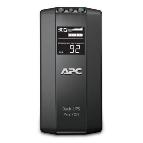 APC Back-UPS RS LCD 700 Master Control - UPS - AC 120 V - 420 Watt - 700 VA - USB - output connectors: 6 - black - for P / N: AR106SH4, AR106SH6, AR109SH4, AR109SH6, AR112SH4, AR112SH6, SCL500RM1UNC - 2