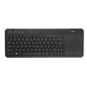 Trust Veza - Keyboard - with touchpad - wireless - Nordic