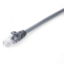 V7 - Patch cable - RJ-45 (M) to RJ-45 (M) - 3 m - UTP - CAT 6 - grey