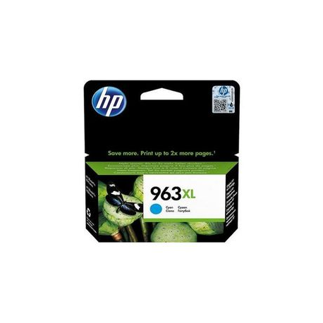 HP 963XL - 22.77 ml - High Yield - cyan - original - ink cartridge - for Officejet 9012; Officejet Pro 90XX - 0