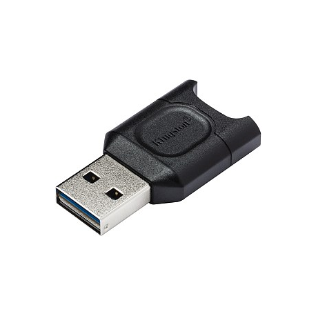 Kingston MobileLite Plus - Card reader (microSD, microSDHC, microSDXC, microSDHC UHS-I, microSDXC UHS-I, microSDHC UHS-II, microSDXC UHS-II) - USB 3.2 Gen 1 - 2