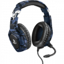 Trust Gaming GXT 488 Forze-B - Headset - full size - wired - 3.5 mm jack - blue