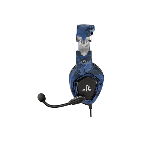 Trust Gaming GXT 488 Forze-B - Headset - full size - wired - 3.5 mm jack - blue - 4