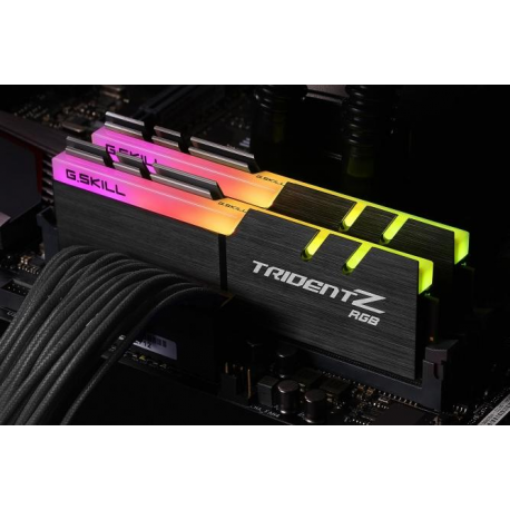 G.Skill TridentZ RGB Series - AMD Edition - DDR4 - kit - 32 GB: 2 x 16 GB - DIMM 288-pin - 3200 MHz  /  PC4-25600 - CL16 - 1.35 V - unbuffered - non-ECC - 2