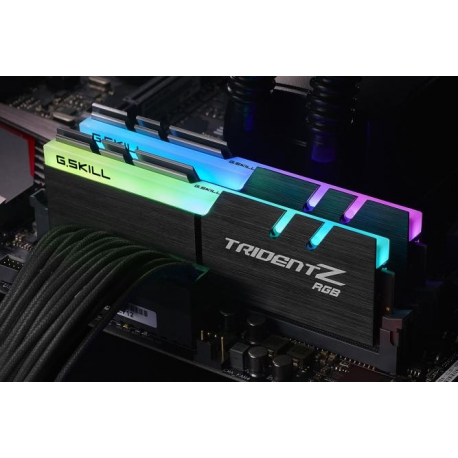 G.Skill TridentZ RGB Series - AMD Edition - DDR4 - kit - 32 GB: 2 x 16 GB - DIMM 288-pin - 3200 MHz  /  PC4-25600 - CL16 - 1.35 V - unbuffered - non-ECC - 5