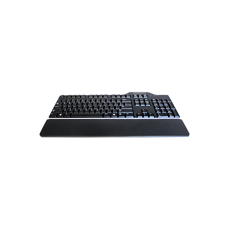 Dell Keyboard US/European (QWERTY) Dell KB-813 Smartcard Reader USB Keyboard Black Kit Dell - 1