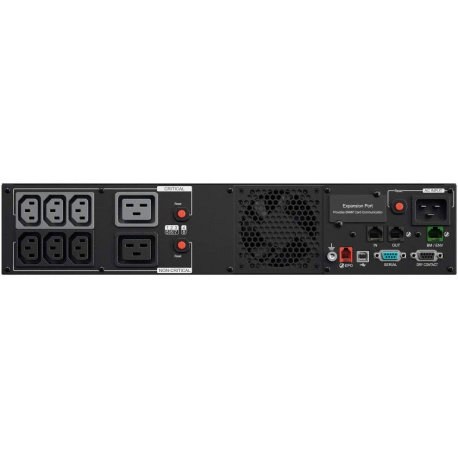 CyberPower Smart App Professional Rackmount Series PR3000ERT2U - UPS (rack-mountable  /  external) - AC 220 / 230 / 240 V - 3000 Watt - 3000 VA - RS-232, USB - output connectors: 8 - 2U - black - 2