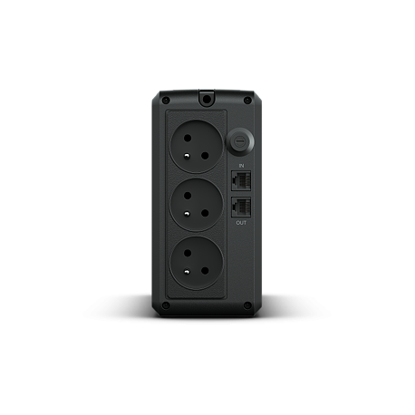 CyberPower UT Series UT650EG-FR - UPS - AC 230 V - 360 Watt - 650 VA - 1-phase - output connectors: 3 - France - black - 3