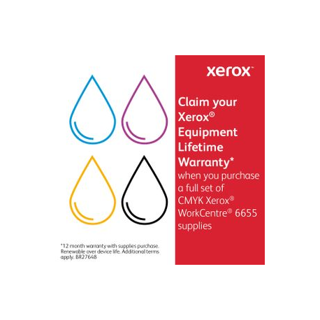 Xerox WorkCentre 6655 - (220 V) - fuser kit - for VersaLink C400, C405; WorkCentre 6655 - 1