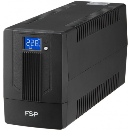 FSP iFP Series iFP 600 - UPS - AC 110 / 120 / 220 / 230 / 240 V - 360 Watt - 600 VA - 7 Ah - USB - output connectors: 2 - 0