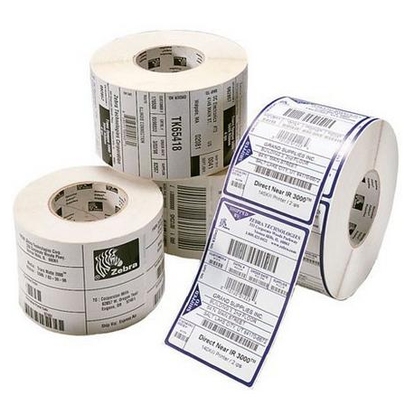 Zebra Z-Perform 1000D - Paper - permanent acrylic adhesive - uncoated - 76.2 x 50.8 mm 3840 label(s) (40 roll(s) x 96) labels - 2