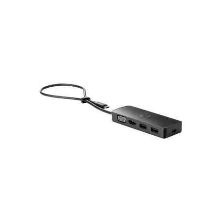 HP Travel Hub G2 - Port replicator - USB-C - VGA, HDMI - for Elite x2; EliteBook 83X G8, 84X G8, 85X G8; Pro c640 G2; ProBook 635; ZBook Power G8 - 0