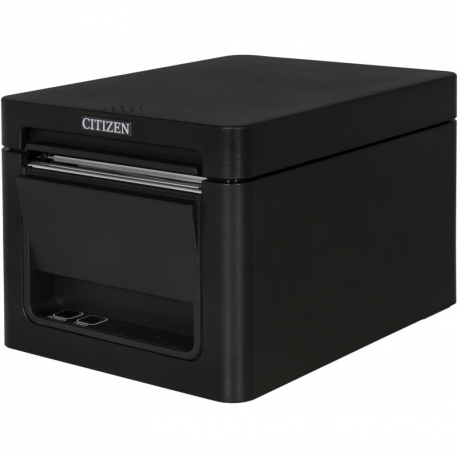 Citizen CT-E351 - Receipt printer - two-colour (monochrome) - direct thermal - Roll (8 cm), Roll (5.8 cm) - 203 dpi - up to 250 mm / sec - USB, LAN - cutter - black - 6