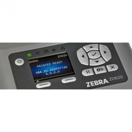 Zebra GX420t - Label printer - direct thermal  /  thermal transfer - Roll (10.8cm) - 203 dpi - up to 152 mm / sec - USB, LAN, serial - cutter - 5