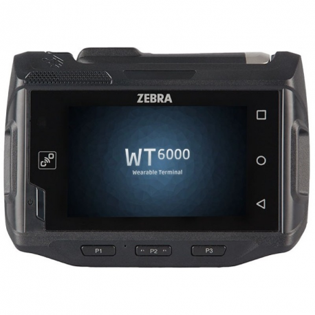 Zebra WT6000 Wearable Computer - Data collection terminal - rugged - Android 7.1 (Nougat) - 8 GB - 3.2" IPS (800 x 480) - USB host - Wi-Fi 5, NFC, Bluetooth - 6