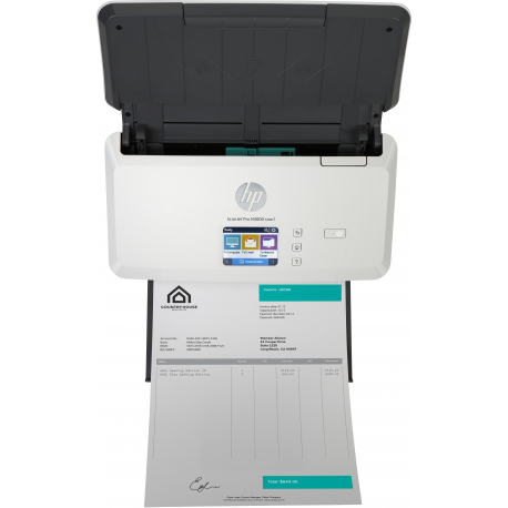 HP Scanjet Pro N4000 snw1 Sheet-feed - Document scanner - CMOS / CIS - Duplex - 216 x 3100 mm - 600 dpi x 600 dpi - up to 40 ppm (mono) - ADF (50 sheets) - up to 4000 scans per day - USB 3.0, LAN, Wi-Fi(n) - 1