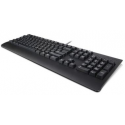 Lenovo Preferred Pro II - Keyboard - USB - QWERTY - Spanish - black - for 100e Chromebook (2nd Gen) MTK.2; IdeaPad 3 15IML05; ThinkStation P330 Gen 2
