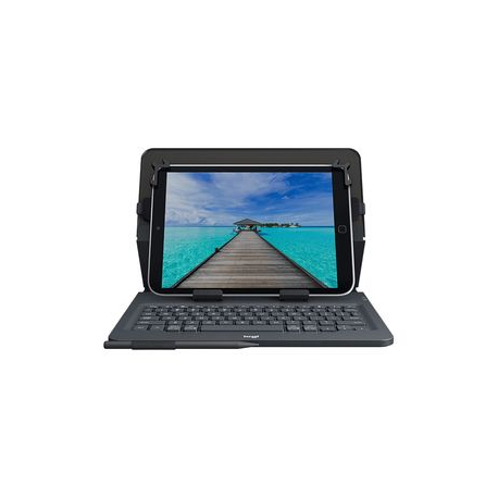 Logitech Universal Folio for 9-10 inch Tablets - Keyboard and folio case - wireless - Bluetooth 3.0 - Nordic - 1
