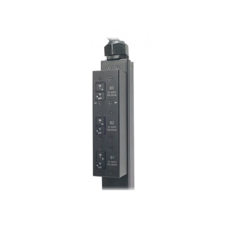 APC Switched Rack PDU AP7998B - Power distribution unit (rack-mountable) - AC 208 V - 12.5 kW - RS-232 - input: CS8365 - output connectors: 24 (IEC 60320 C13, IEC 60320 C19) - 0U - 3.05 m - black - for P / N: AR9300SP, AR9307SP, SMX1000C, SMX750CNC, SRT1000RMXLI, SRT10RMXLIX806, SRT5KRMXLW-TW - 4