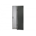 APC NetShelter SX Perforated Split Doors - Rack door - white - 48U - for P / N: SMC1500I-2UC, SMX2000LVNCUS, SMX2000LVUS, SMX3000HVTUS, SMX3000LVUS, SRT1000RMXLI