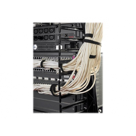 APC Cable Management - Rack cable management kit - black - for P/N: AR8444, AR8621 - 10