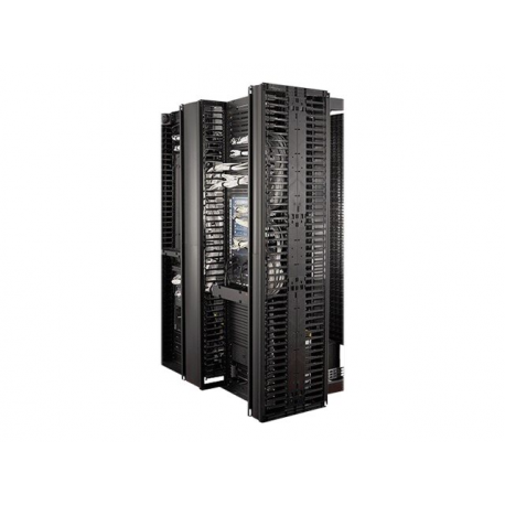 APC Cable Management - Rack cable management kit - black - for P/N: NBWL0355A, SMC15002U-BR, SMT3000I2U-BR, SMX2000LVNCUS, SMX3000HV-BR, SMX3000LV2U-BR - 3