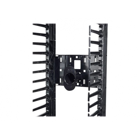 APC Cable Management - Rack cable management kit - black - for P/N: NBWL0355A, SMC15002U-BR, SMT3000I2U-BR, SMX2000LVNCUS, SMX3000HV-BR, SMX3000LV2U-BR - 9