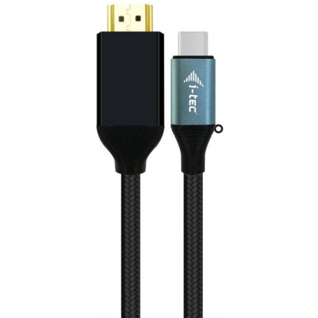 i-Tec - Video cable - USB-C male to HDMI male - 2 m - 4K support - 0