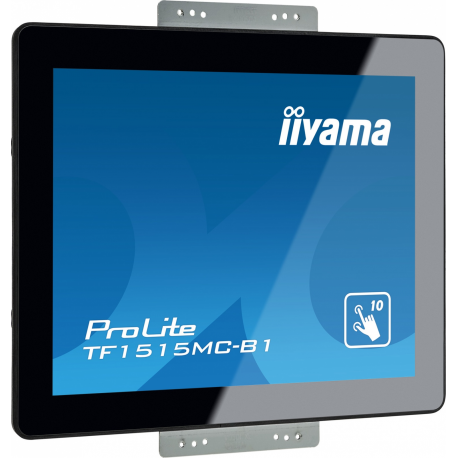 iiyama ProLite TF1515MC-B2 - LED monitor - 15" (15" viewable) - open frame - touchscreen - 1024 x 768 - TN - 350 cd/m² - 800:1 - 8 ms - HDMI, VGA, DisplayPort - black - 3