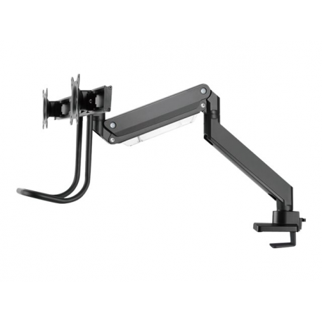 Neomounts by Newstar Select NM-D775DX - Mounting kit - for 2 LCD displays (full-motion) - black - screen size: 10"-32" - clamp mountable, grommet, desk-mountable - 5