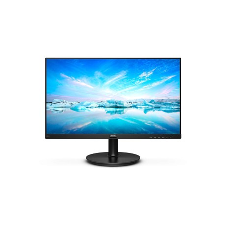 Philips V-line 221V8A - LED monitor - 22" (21.5" viewable) - 1920 x 1080 Full HD (1080p) @ 75 Hz - VA - 200 cd / m² - 4000:1 - 4 ms - HDMI, VGA - speakers - textured black - 0